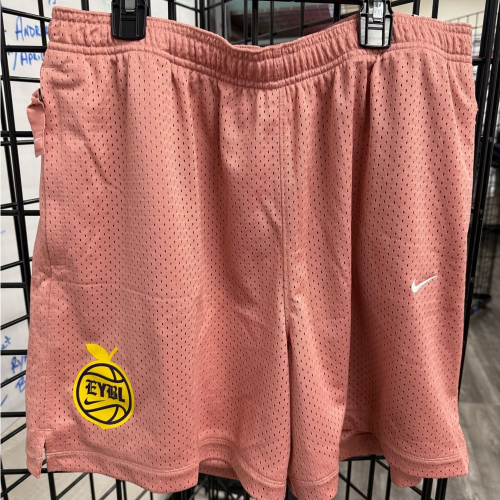 Nike Salmon Color EYBL Basketball Shorts